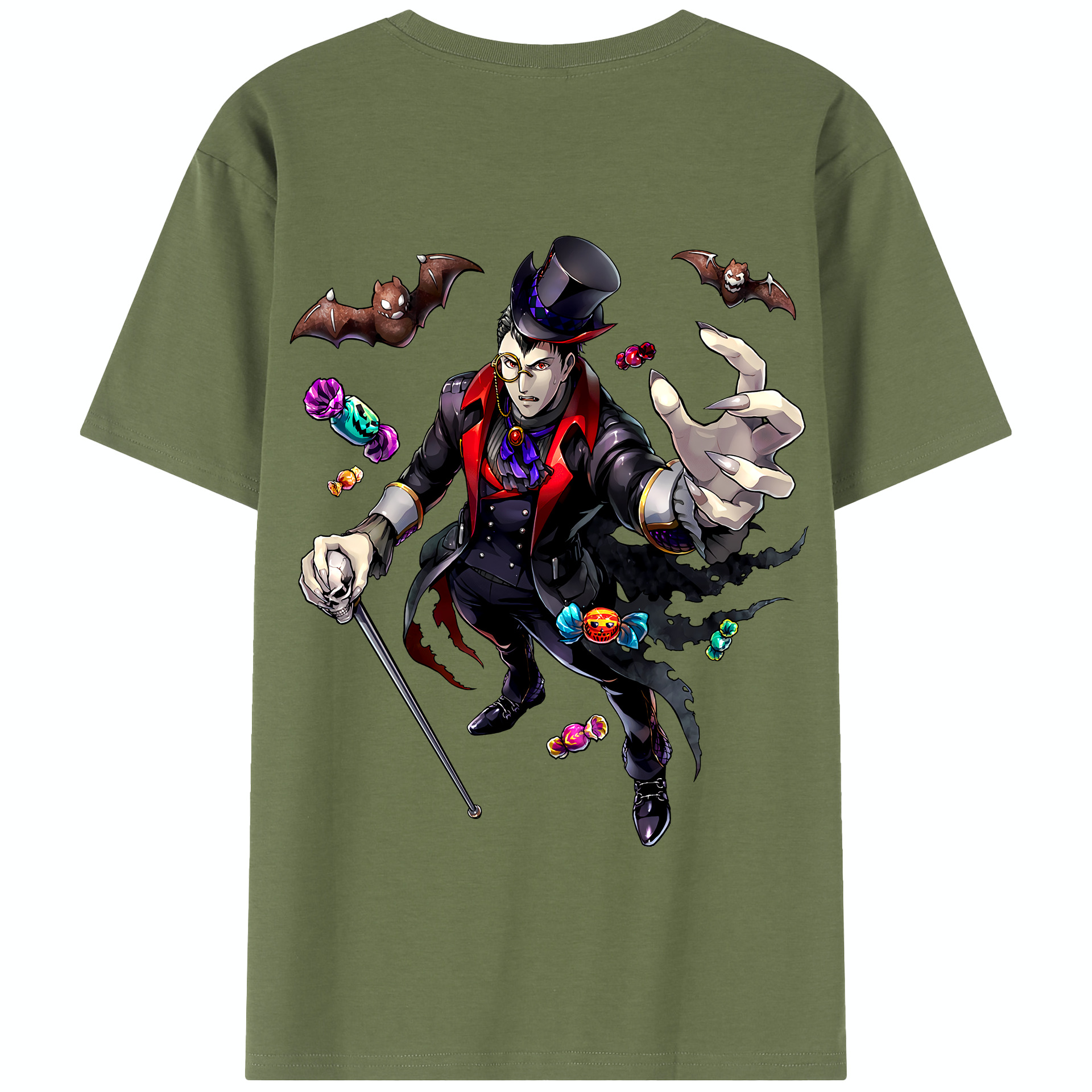 （画像用） 進撃の巨人 Attack on Titan 綿100％半袖Tシャツ（背面プリント）